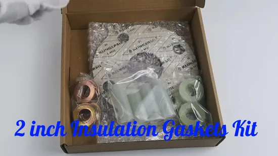 12インチ 1500ポンド ASME B16.5 Wn Rtj 陰極防食フランジ絶縁キット ガスケット